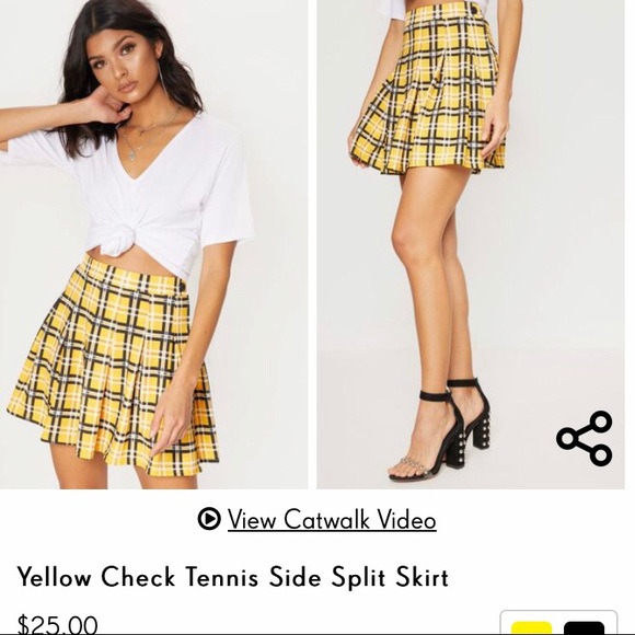 PrettyLittleThing Dresses & Skirts - Clueless Plaid Mini Skirt